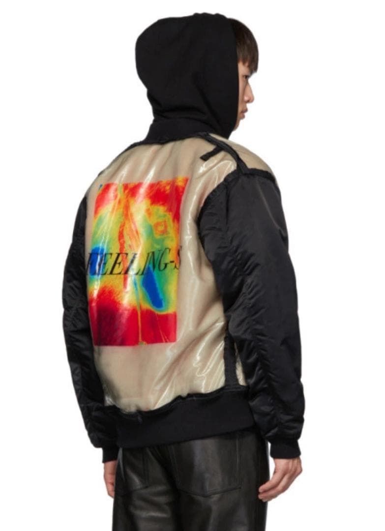 ≪CHRISTIAN DADA≫Skeleton Bomber Jacket