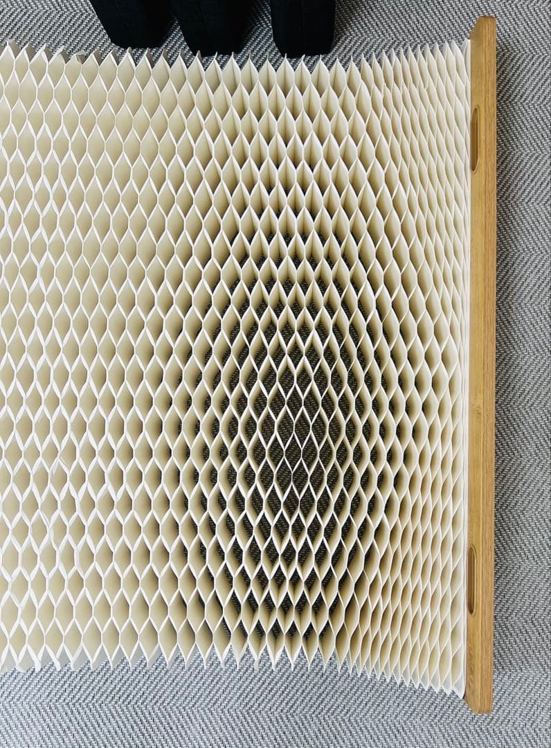 アコーディオン構造 伸縮式ぺーパー ダンボールベッド セミシングル モリリン