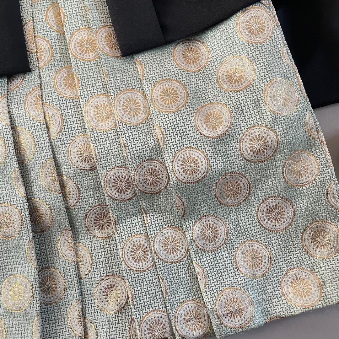 七五三　3歳　4歳　男の子　袴　羽織コーデ