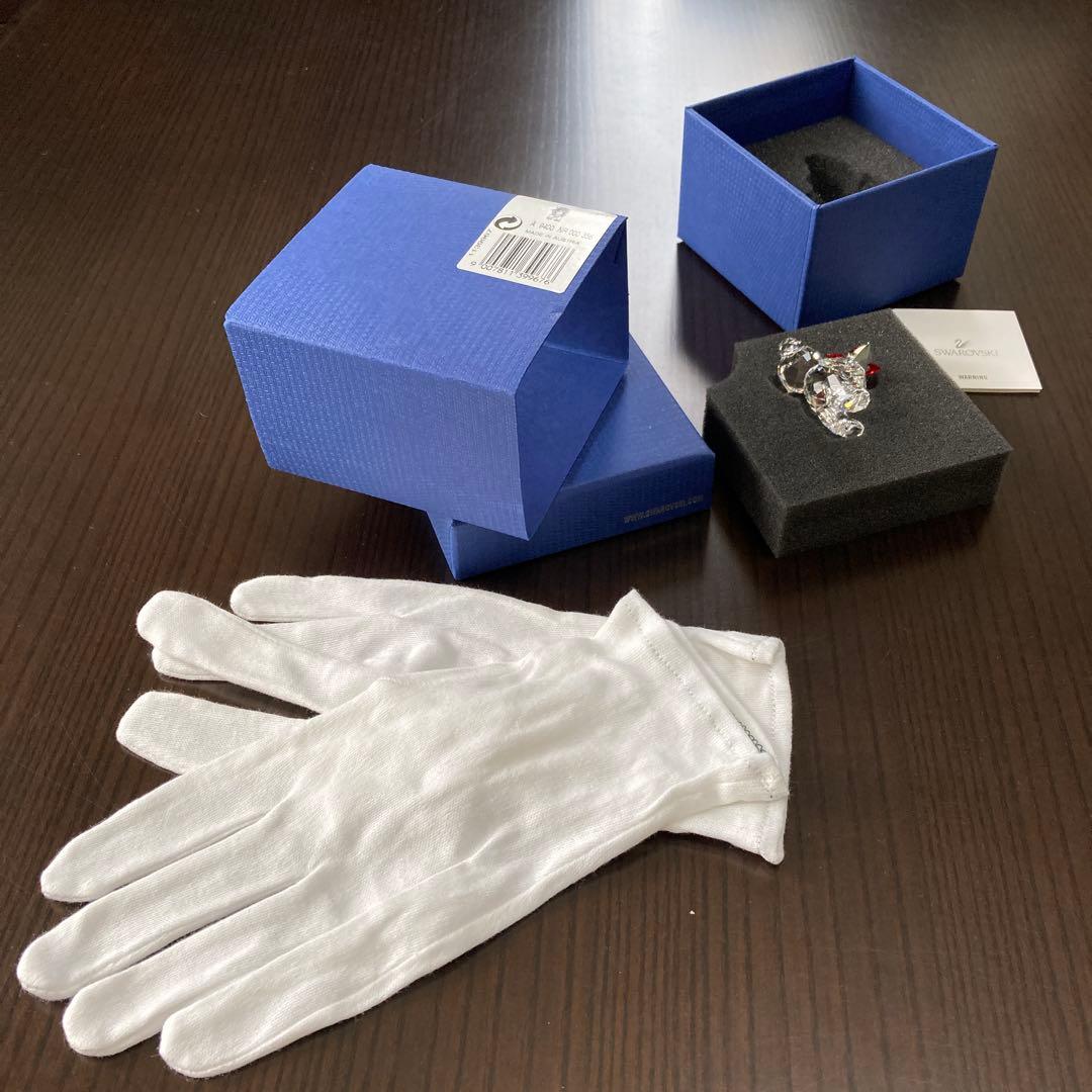 スワロフスキー クリスマスベア 2012年限定 ポインセチア