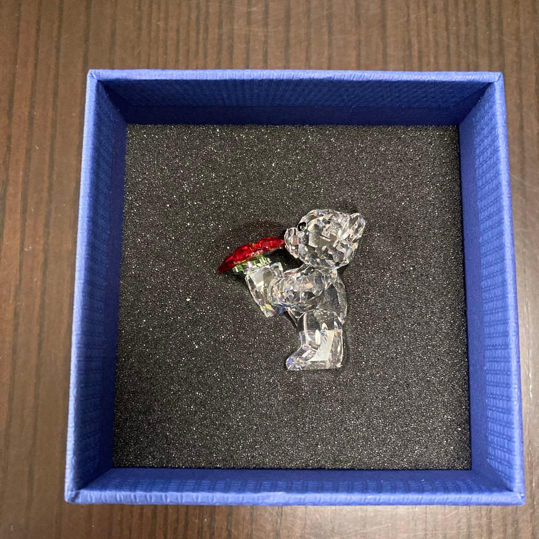 スワロフスキー クリスマスベア 2012年限定 ポインセチア