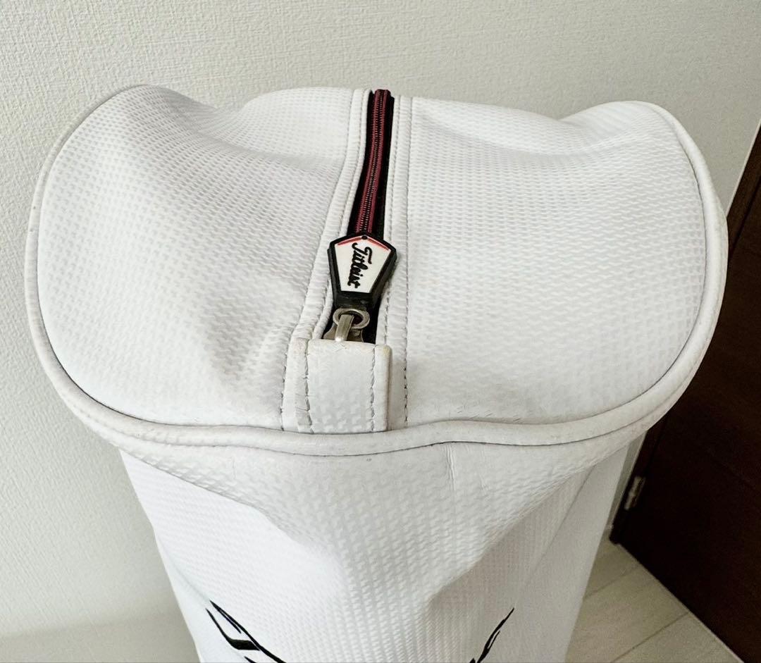 【限定モデル】Titleist スタンドバッグ ホワイト