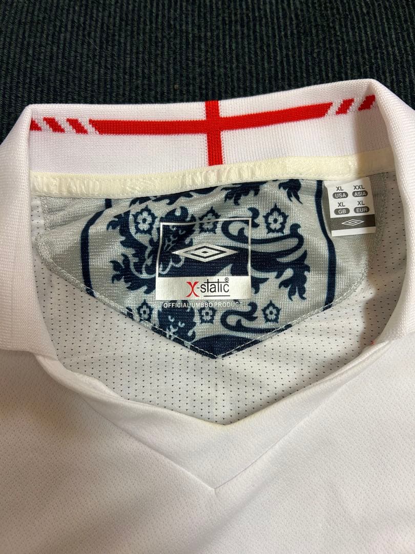 ベッカム　イングランド代表　長袖ユニフォーム