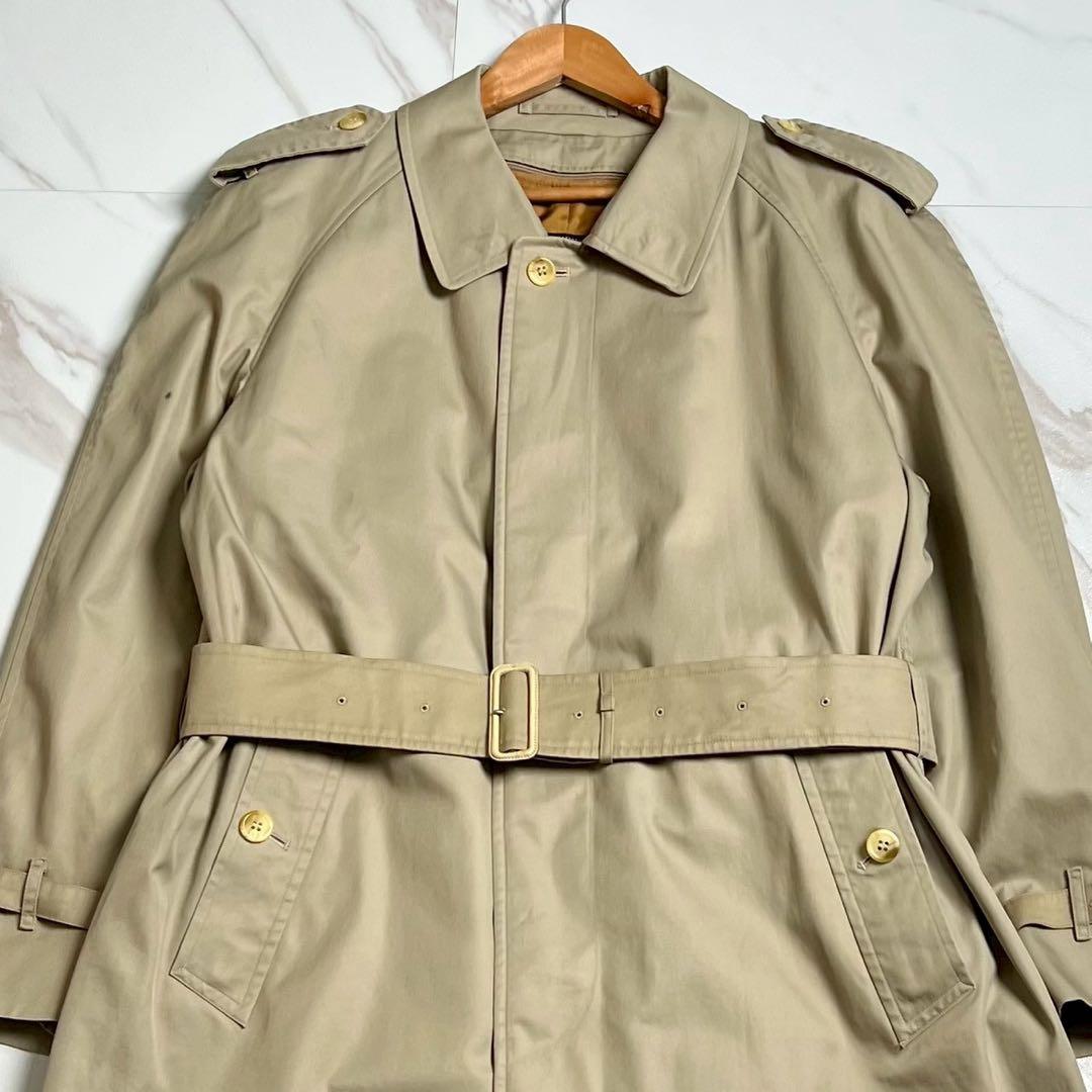 ꧁バーバリー ꧂ 定番トレンチコート ノバチェック ライナー ベルト付 ベージュ