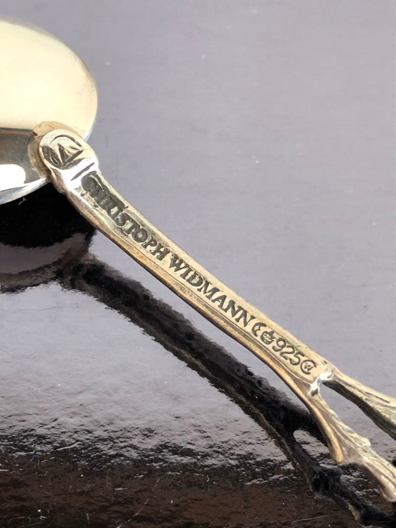 クリストフウィドマン　ヒルデスハイムローズ　スプーン6客　925シルバー　純銀