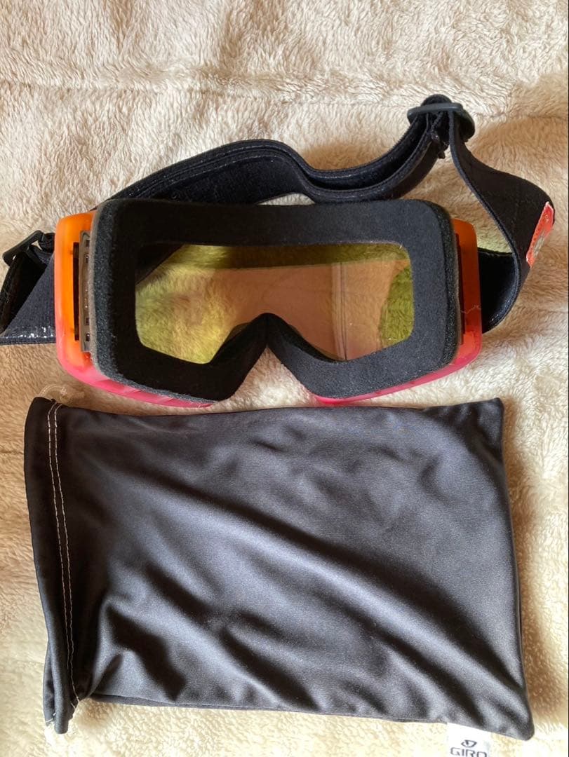 Giro ゴーグル パープルレンズ オレンジフレーム