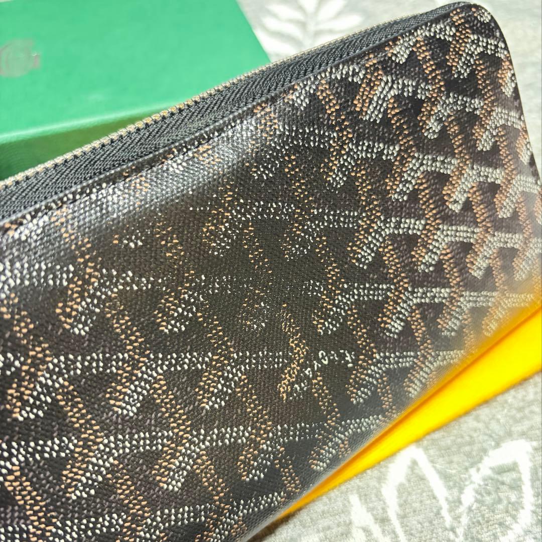 ゴヤール GOYARD ラウンドファスナー マティニョンGM ブラック