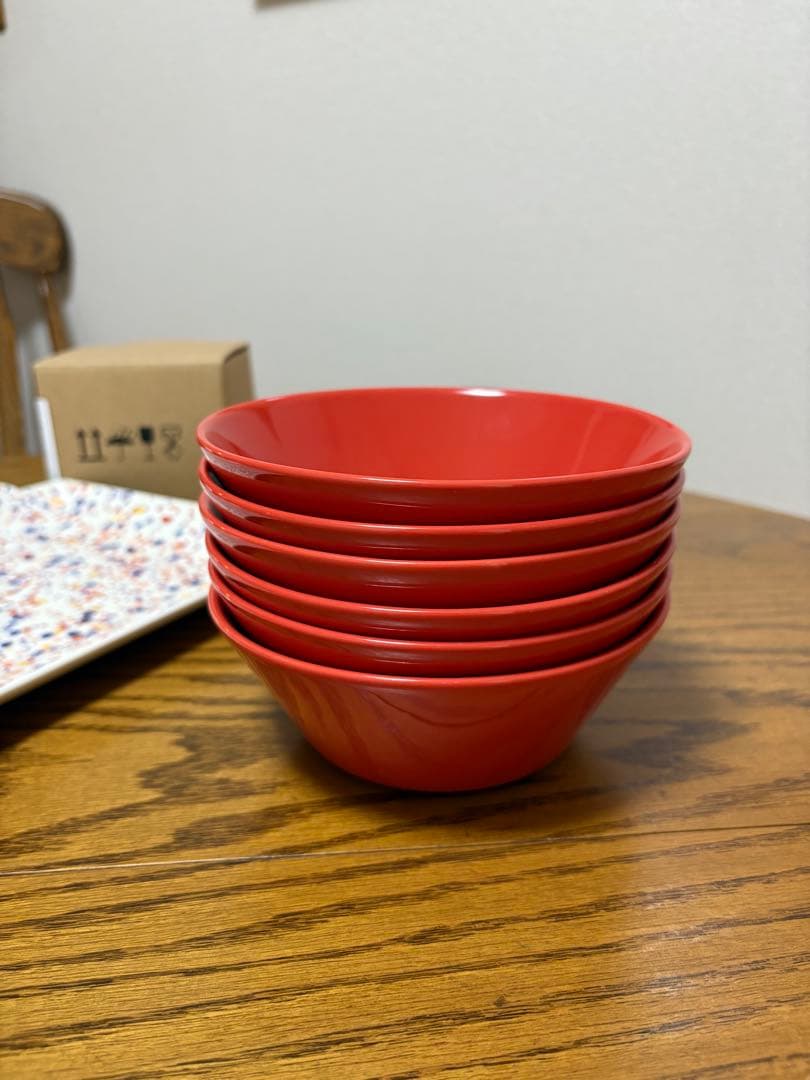 おまちゃん様 イッタラ テラコッタボウル 6個セット廃盤品