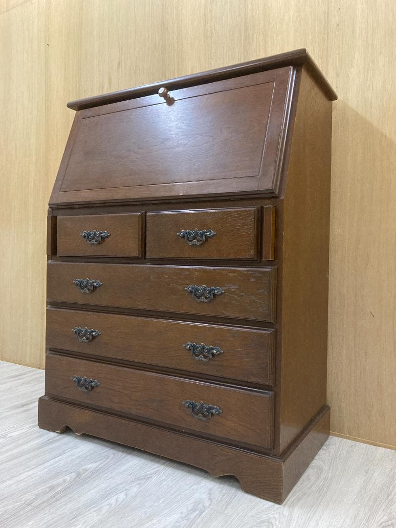 乙姫様用　越後民芸　ライティングビューロー　デスク