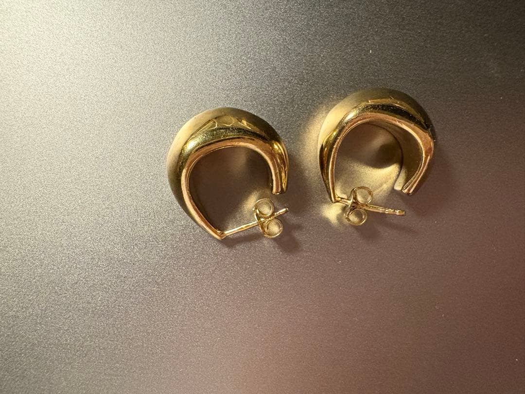 LEMAIRE ゴールド DROPピアス　両耳用