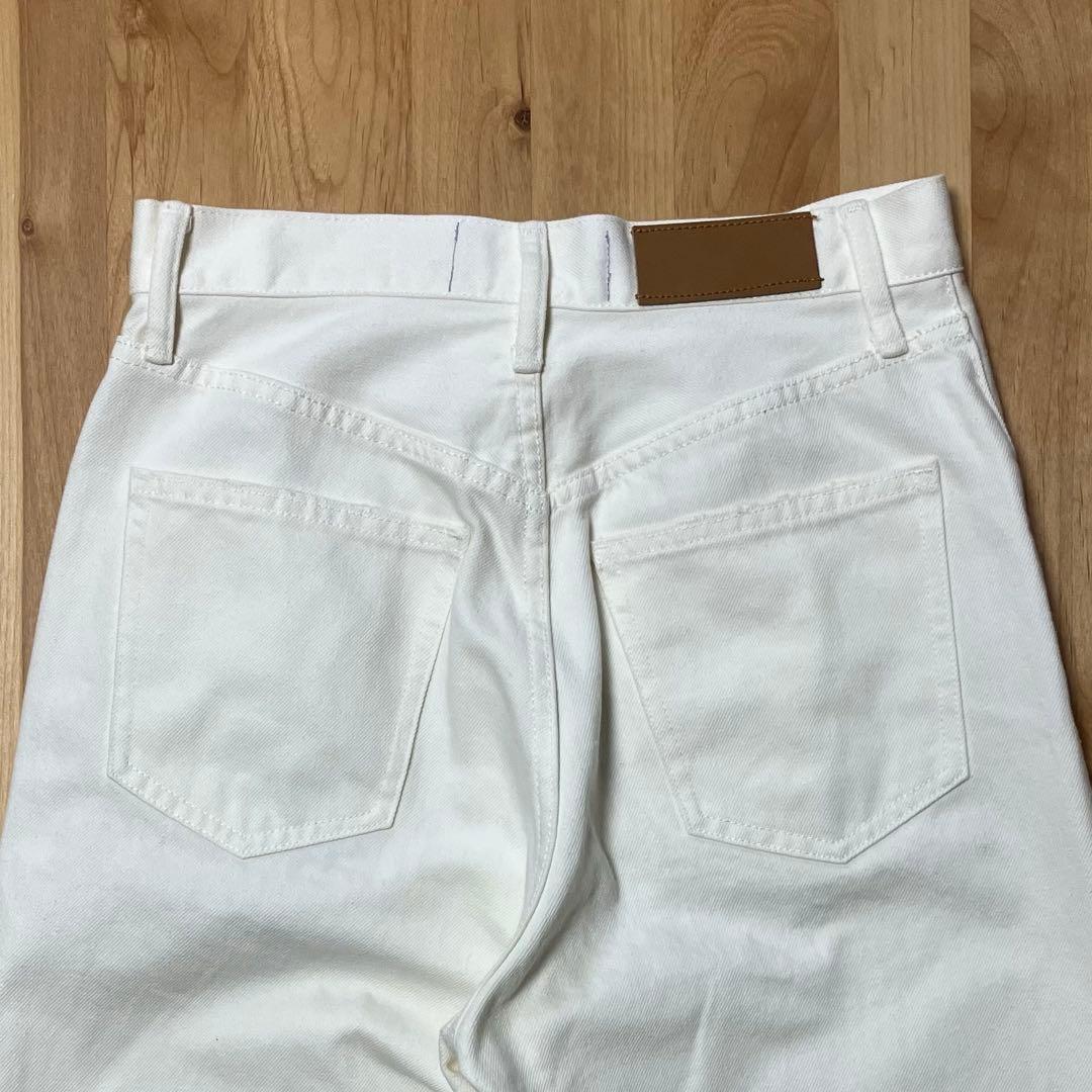 Curensology　＜&RC＞カーヴィーデニムパンツ　ホワイト　36