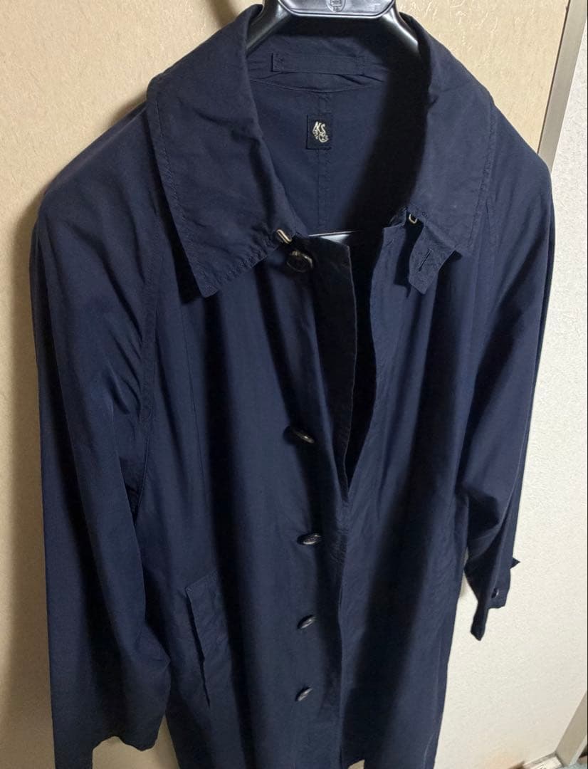 キャプテンサンシャイン　17SS　トラベラーコート　ネイビー