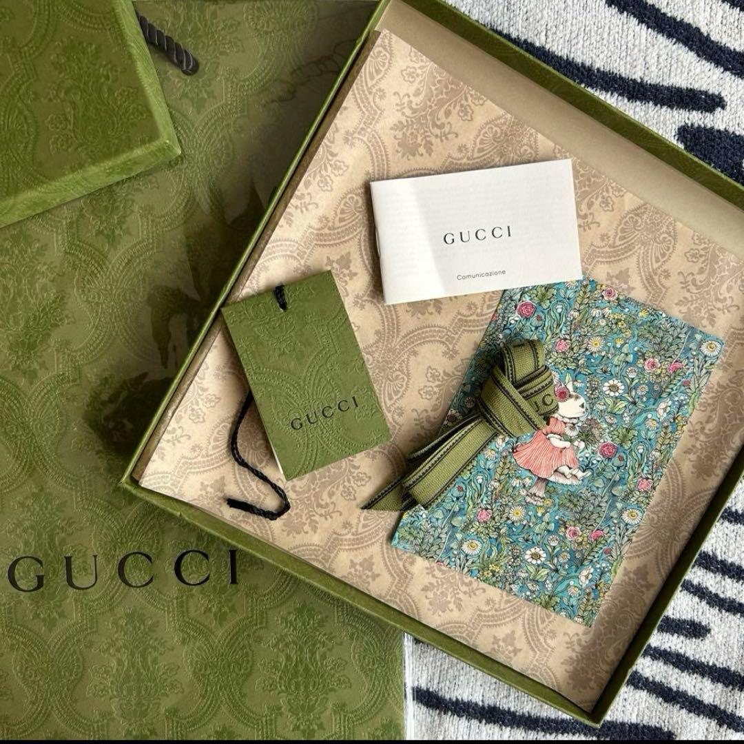 【新品・希少】ヒグチユウコxGUCCI　ボウタイ　スカーフ　シルク　こはる
