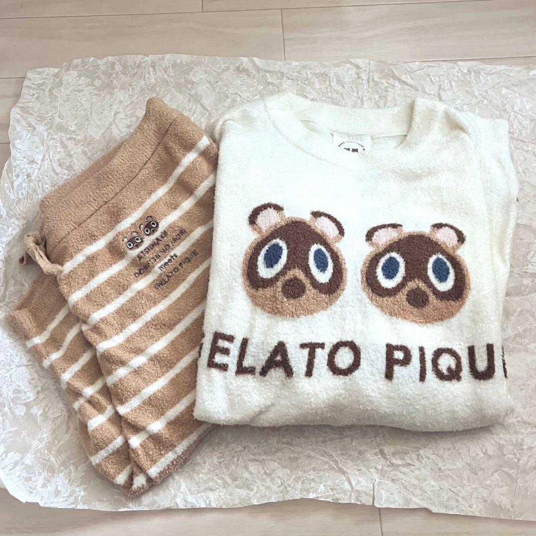 あつ森×ジェラートピケ 上下 スムーズィー セットアップ