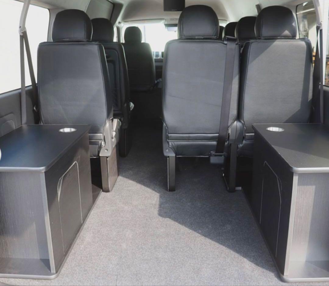 ハイエース 200系グランドキャビン用スマートベットキット 1〜8型FLEX製