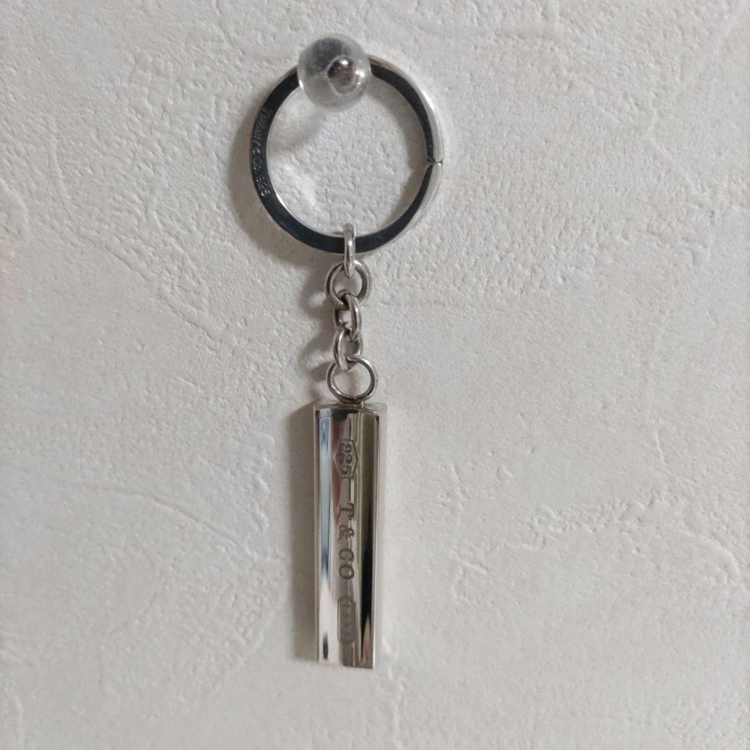 Tiffany&Co. ティファニー1837バー キーリングキーホルダー