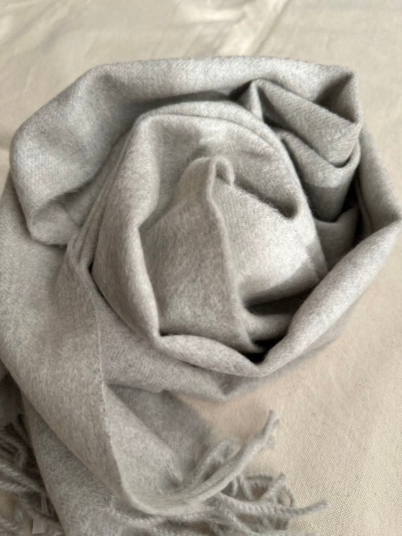 ベグアンドコー BEGG&CO 上質カシミア マフラー Arranグレー 新品