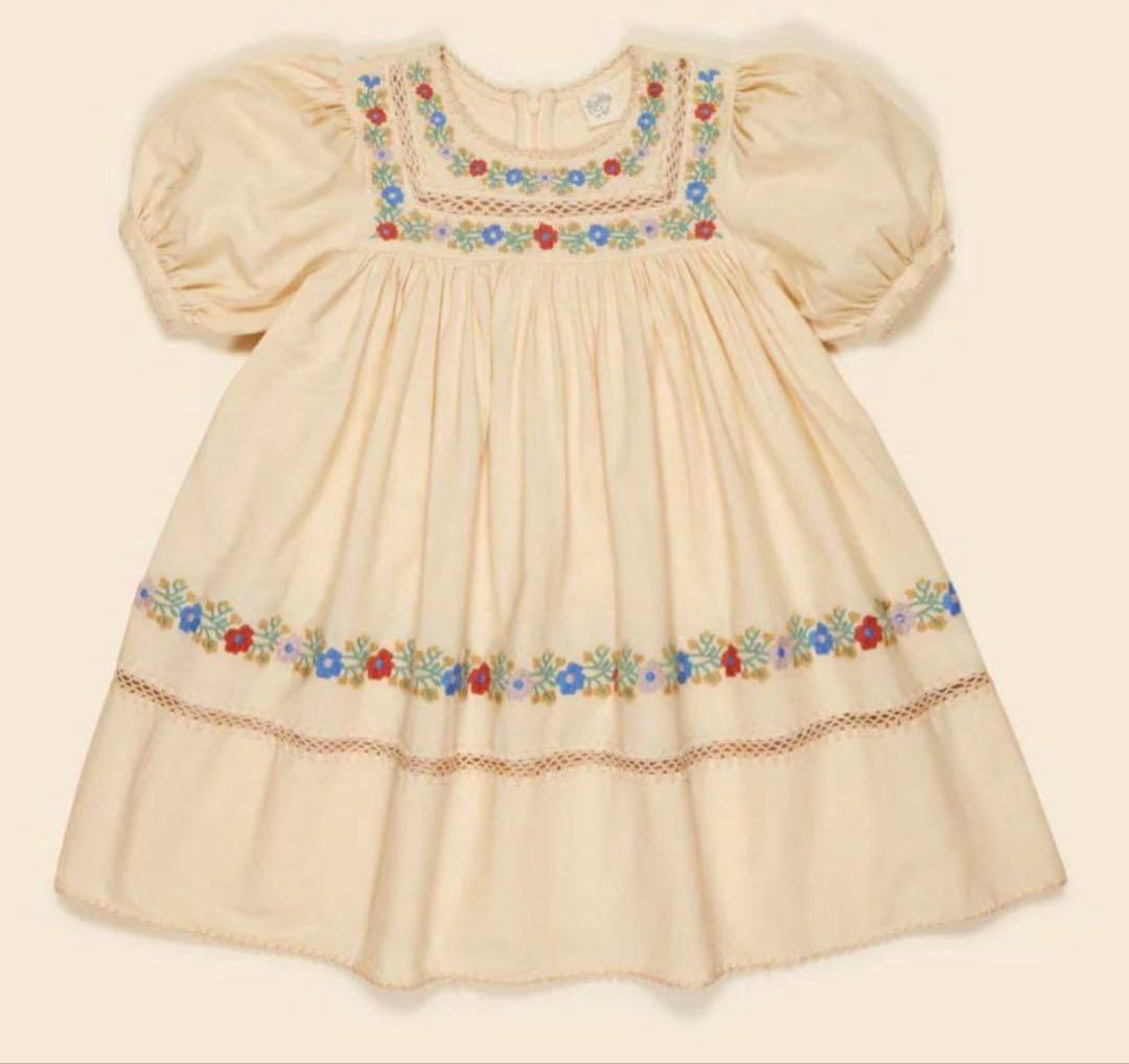 【新品未使用】 Apolina Patsy Dress Milk 3-5Y