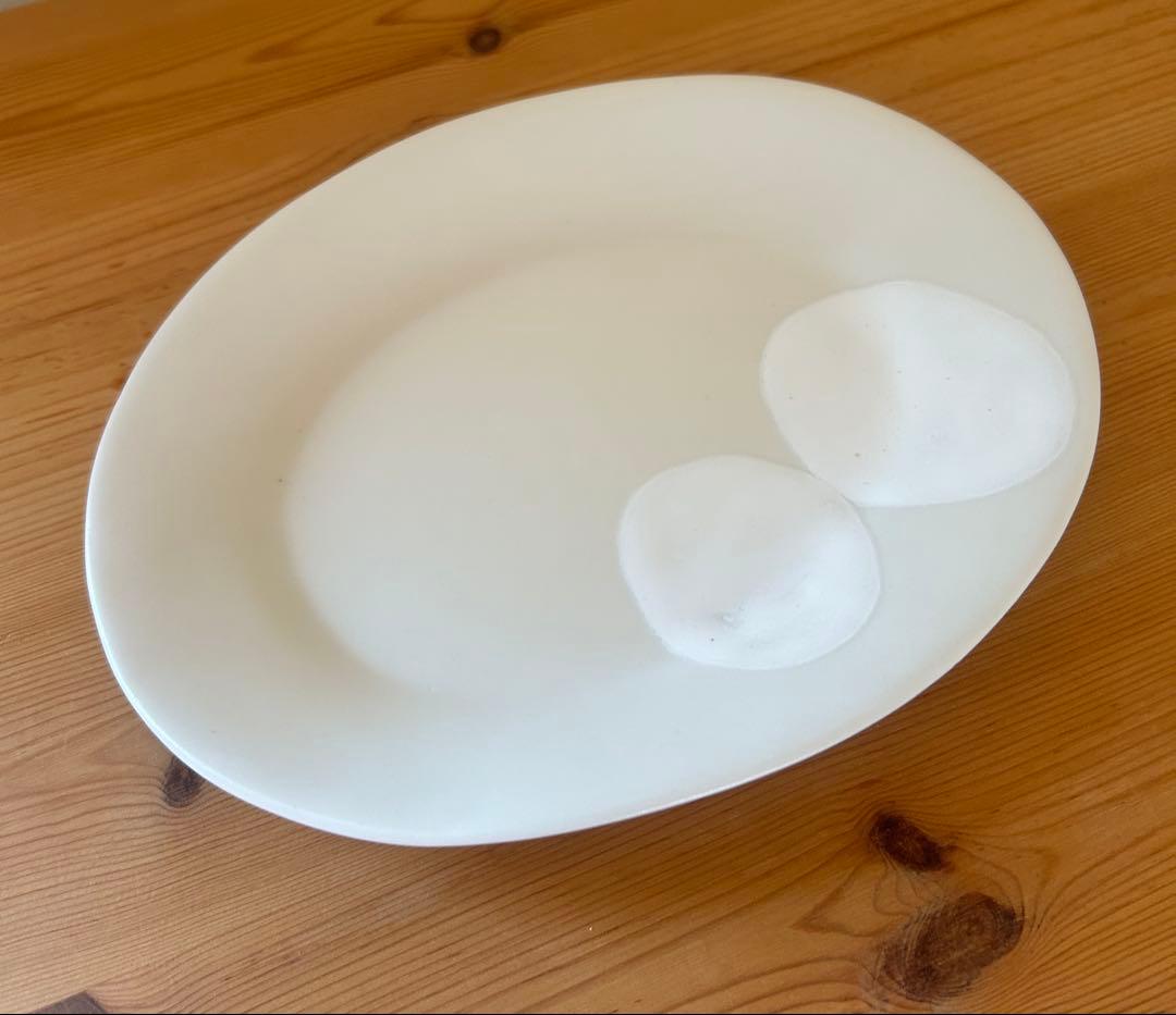 【専用です】　石木文　てふてふ　楕円形皿