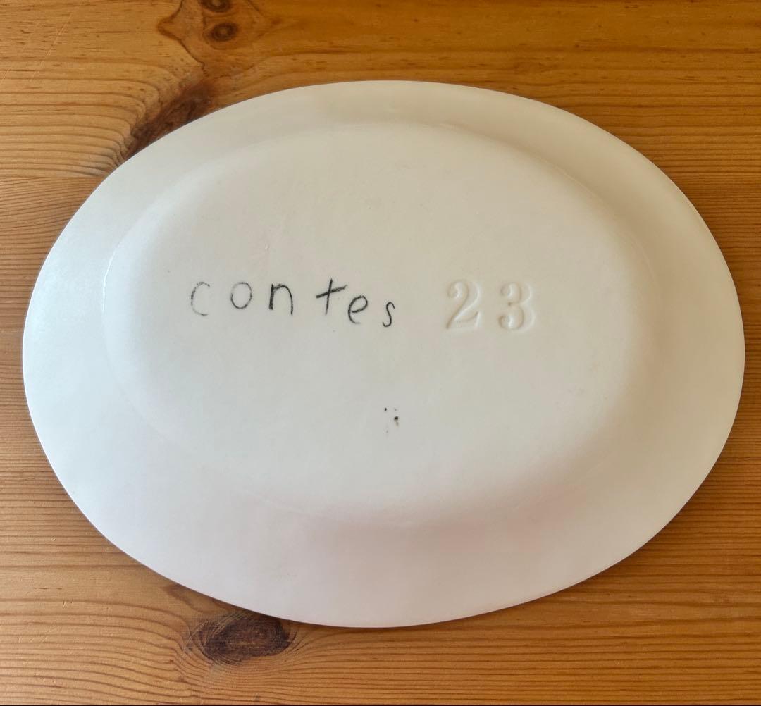 【専用です】　石木文　てふてふ　楕円形皿