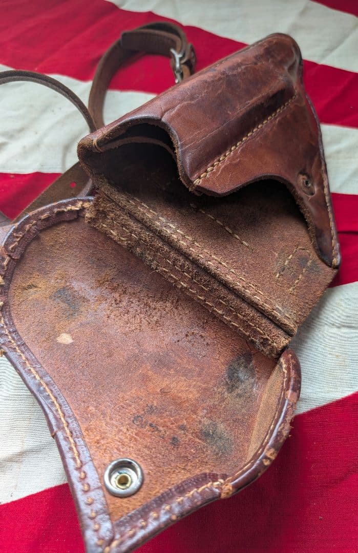 九四式　94式　ホルスター　銃収納ケース　日本軍　海軍