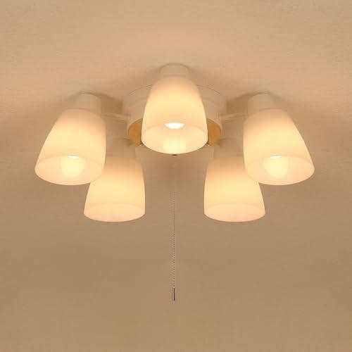 シーリングライト 5灯 シャンデリア ペンダントライ おしゃれ 北欧 LED天a