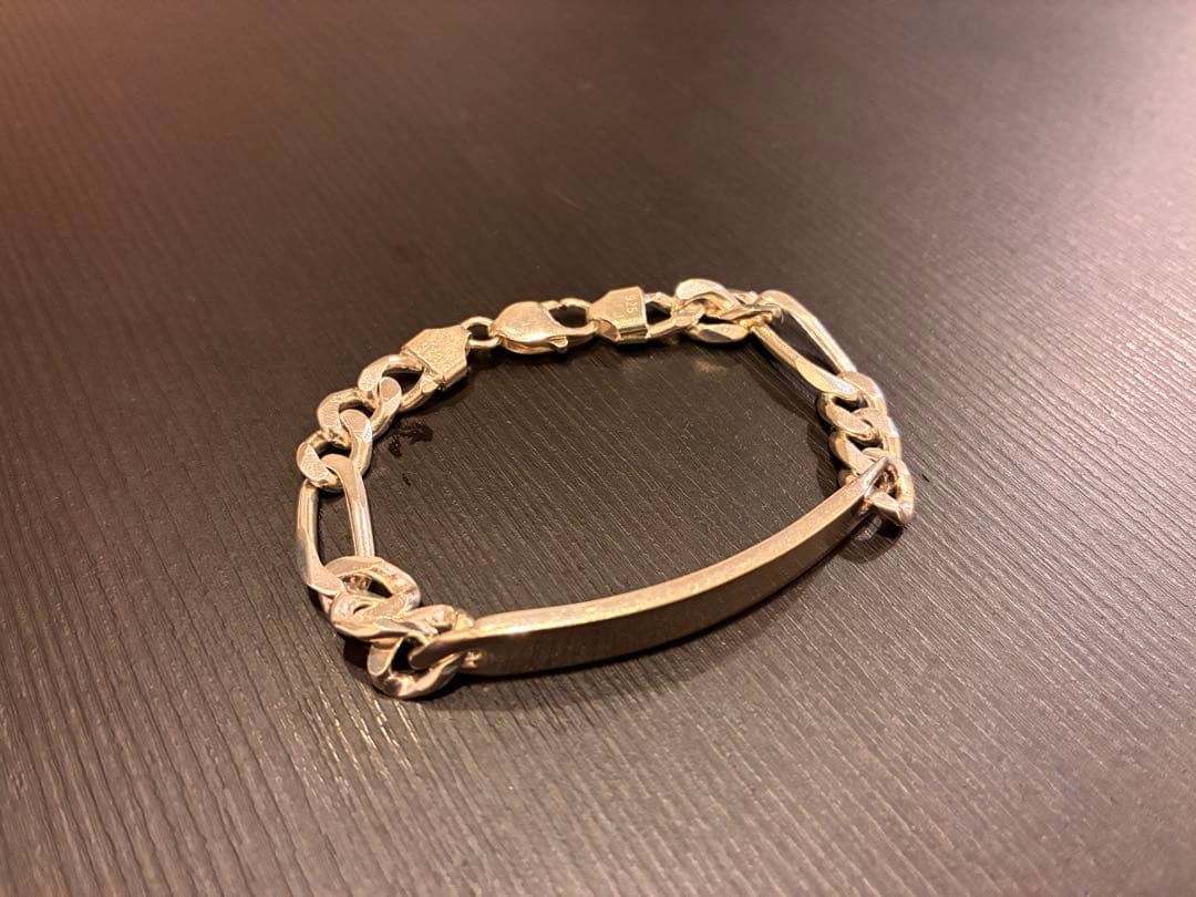 シルバー 925 チェーンブレスレット