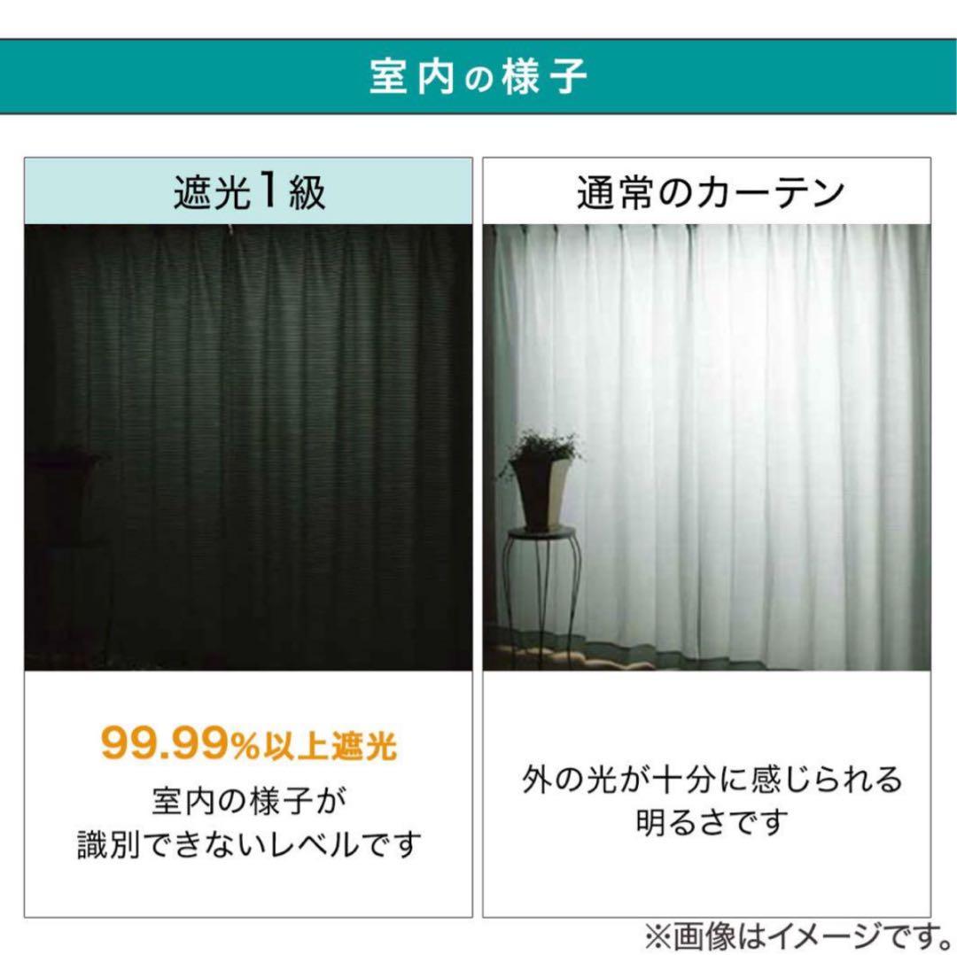 【セール】遮光1級カーテン ディナグレー＋採光レースカーテン 4枚セット