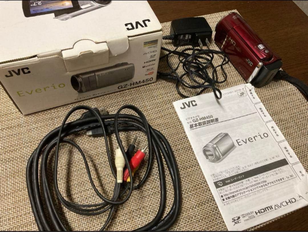 美品❣️JVC エブリオ　GZ-HM450 動作確認済‼️