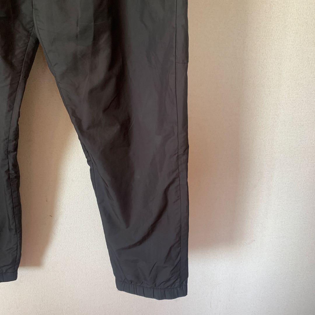 adidas ウィンドブレーカー上下セット　ブラック　裏地付きLサイズ