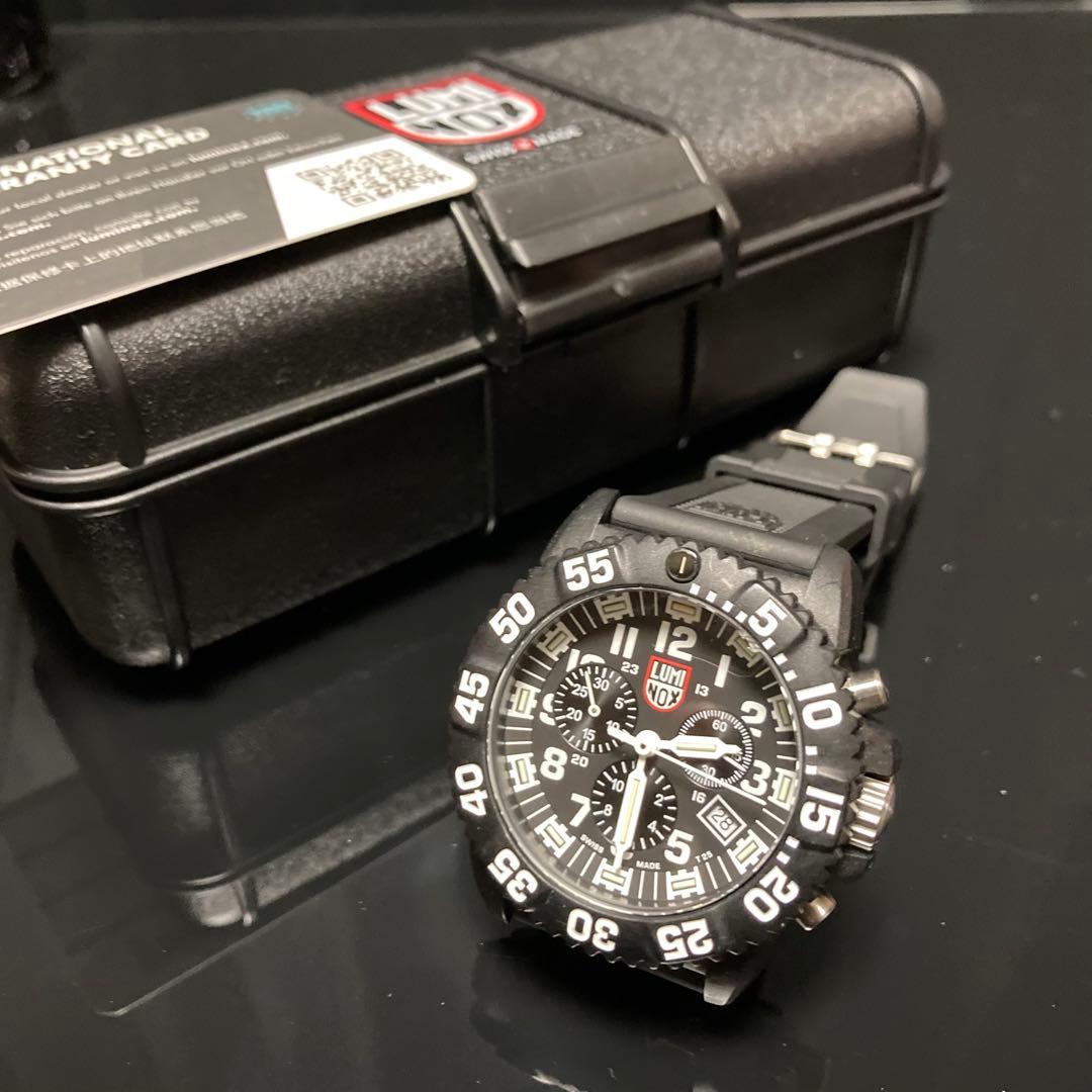 ルミノックス ネイビーシールズ クロノグラフ腕時計 3080