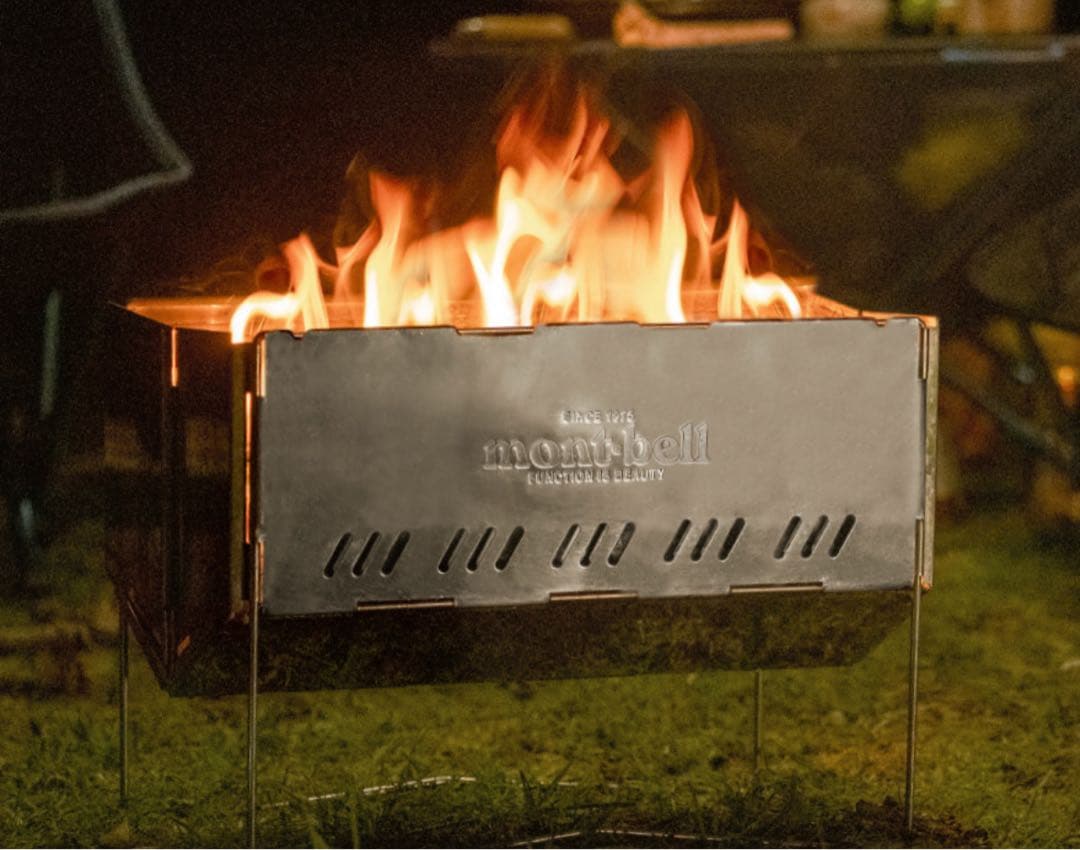 新品未使用　モンベル　フォールディング ファイヤーピット