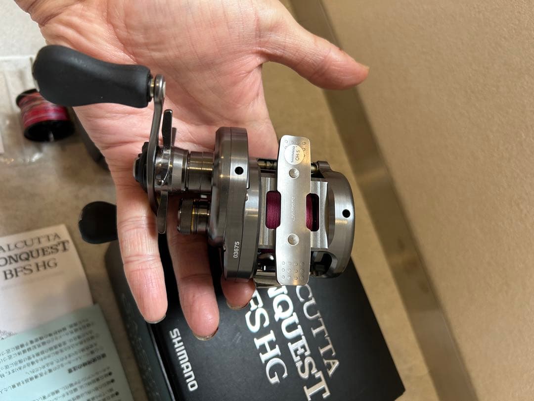 17カルカッタコンクエストBFS HG アベイルフィネススプールセット