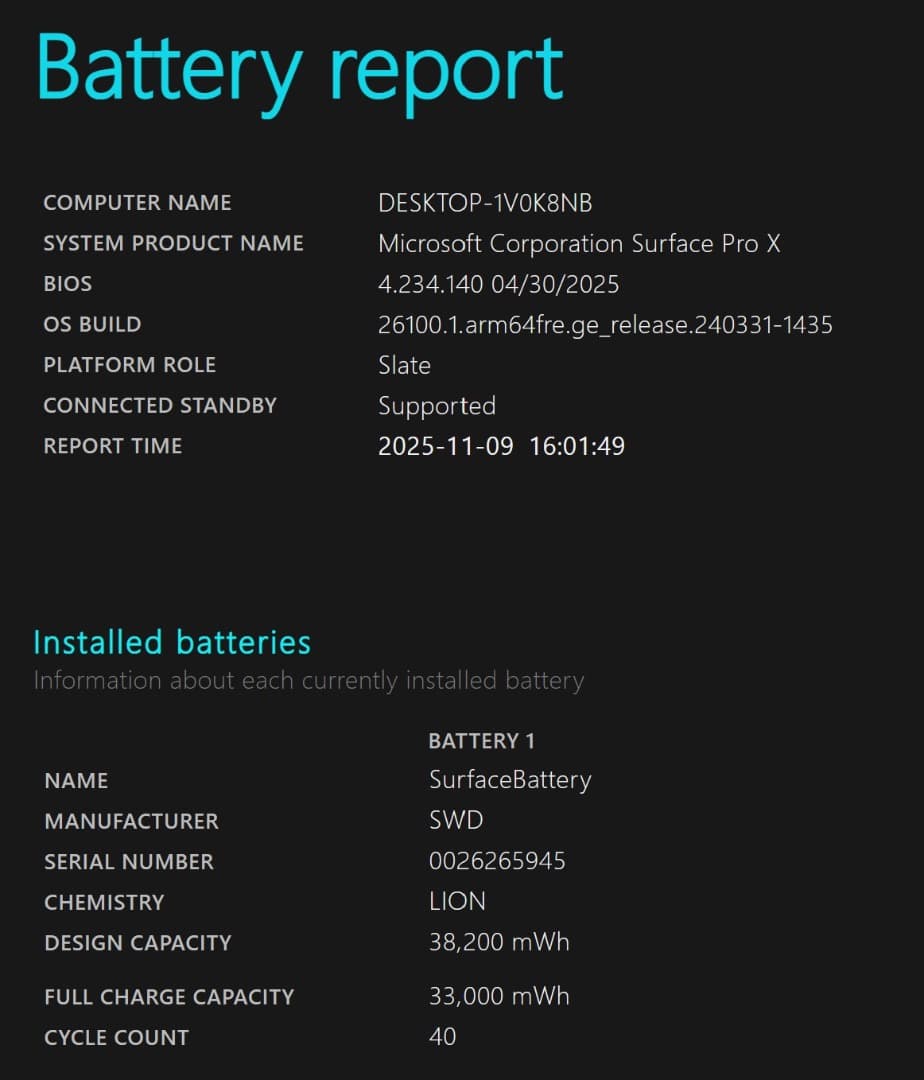 【美品】Microsoft Surface Pro X Office付ファンレス