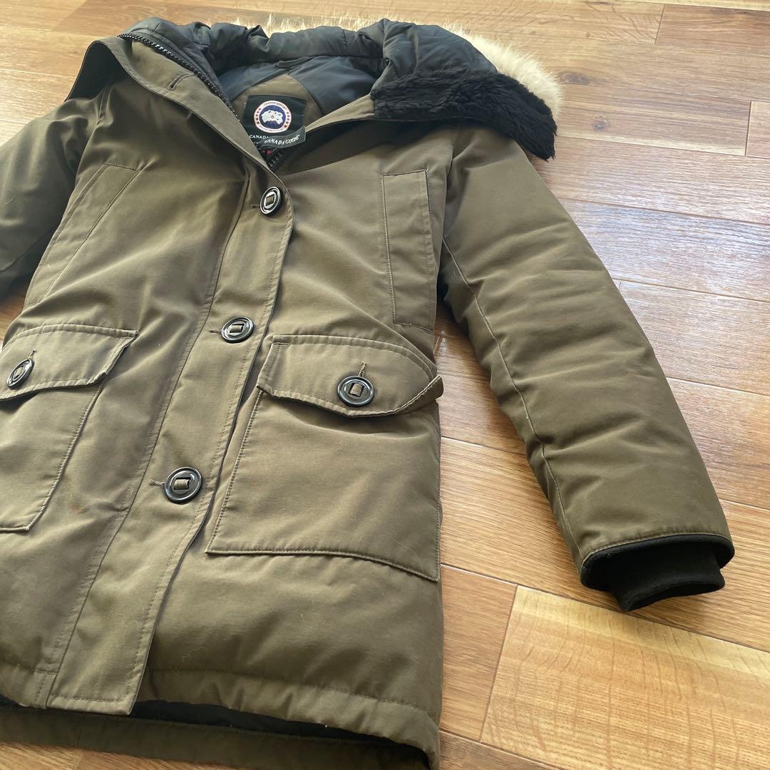 値下げ！！【美品】カナダグース ダウンジャケット ブロンテカーキ　Sサイズ
