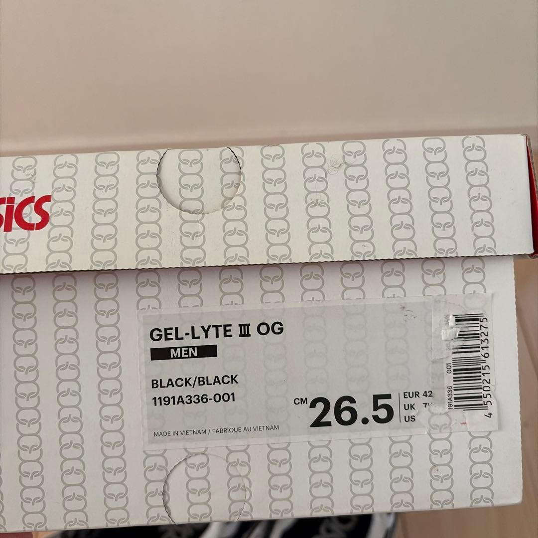 asics30周年記念モデル1191A336-001 GEL-LYTE III