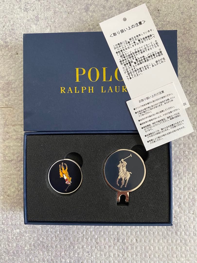 新品　ポロ ラルフローレン　マネークリップ
