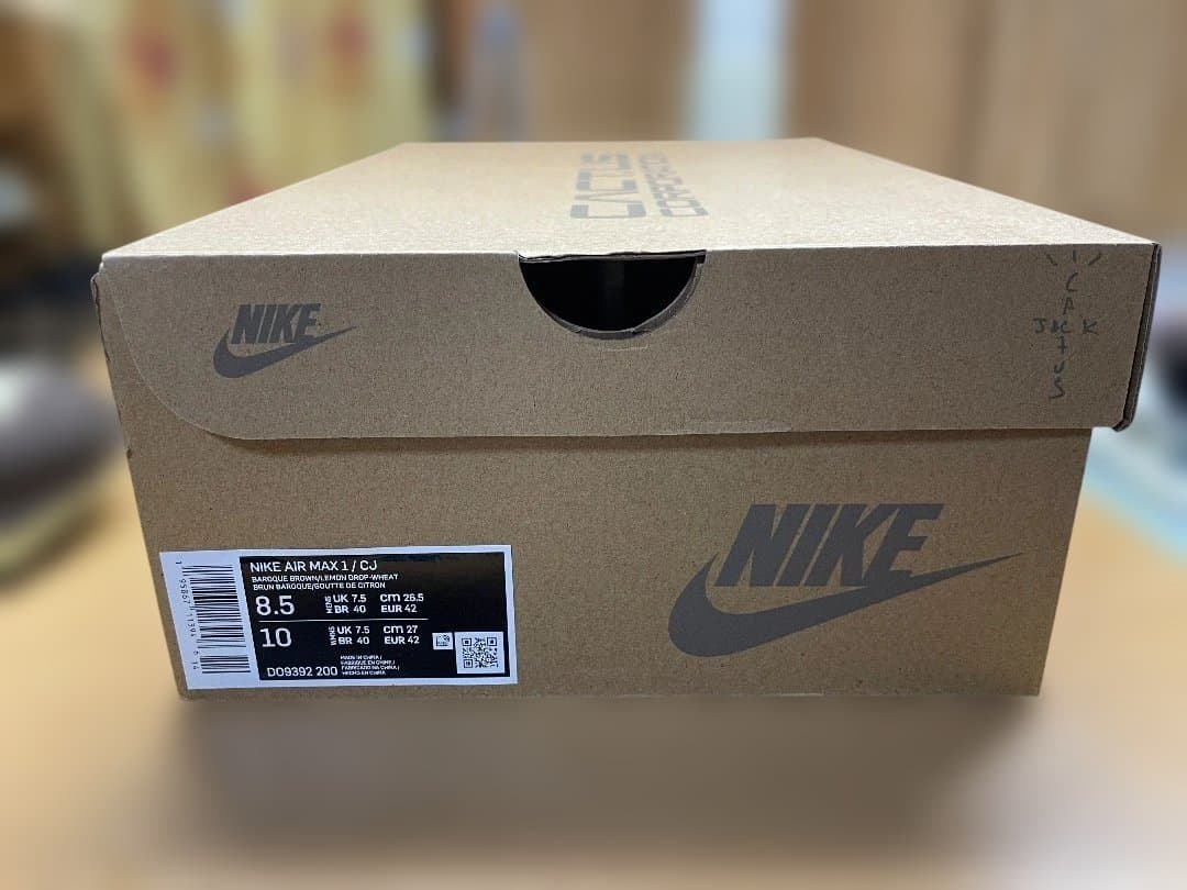 【セール中！】NIKE AIR MAX 1 / CJ トラヴィススコット