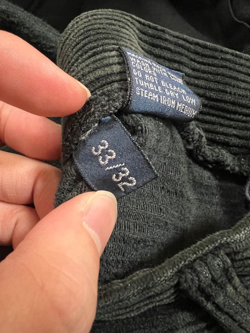 Polo by Ralph Lauren 90s ブラックコーデュロイパンツ