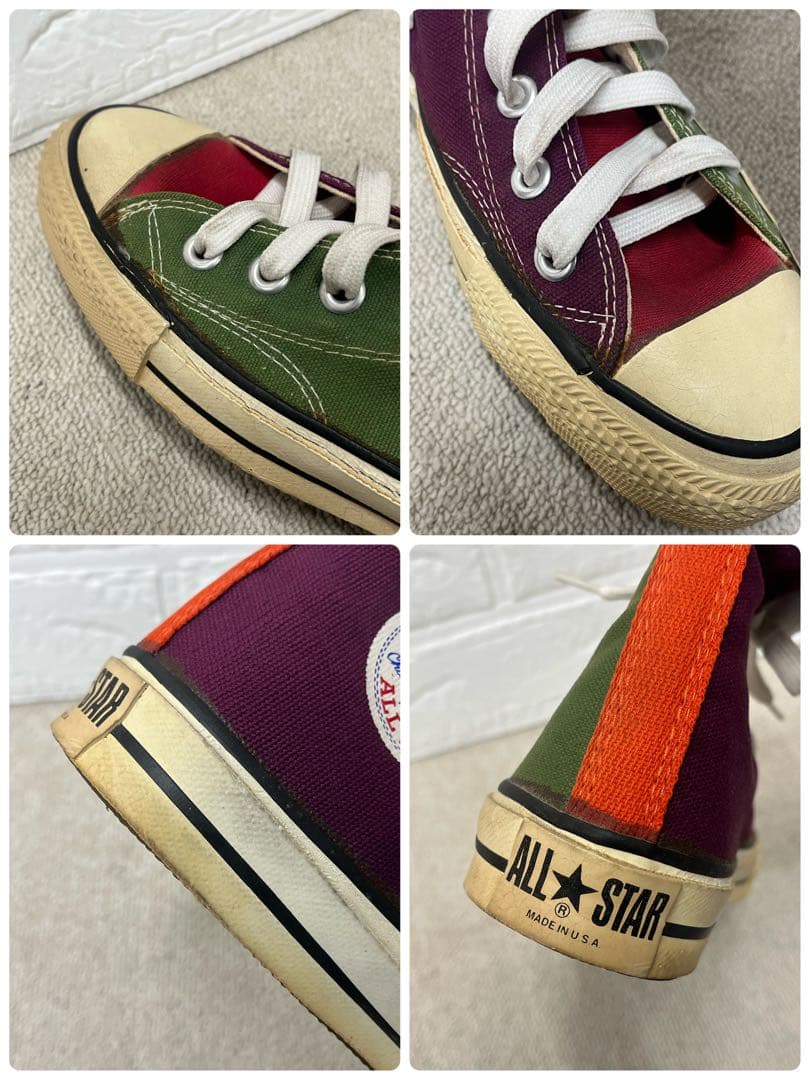 レア★ コンバース　Converse アディクト　マルチカラー　ハイカット