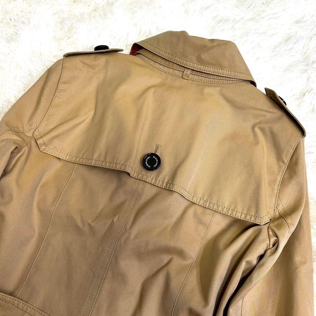 ブラックレーベルクレストブリッジ トレンチコート ライナー付き ノバチェック S