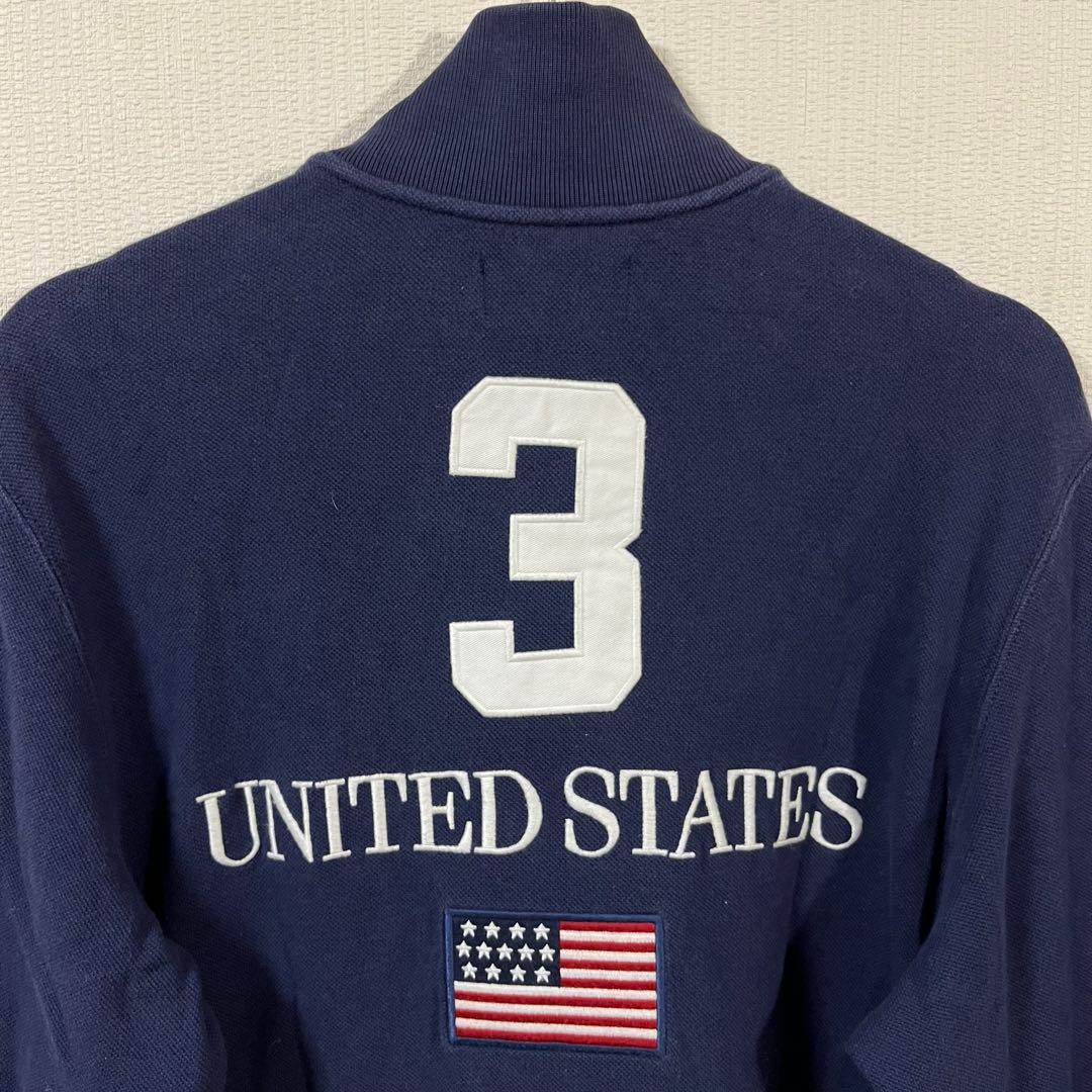 ポロラルフローレン　USAフラッグ ビッグポニートラックジャケット　Lサイズ