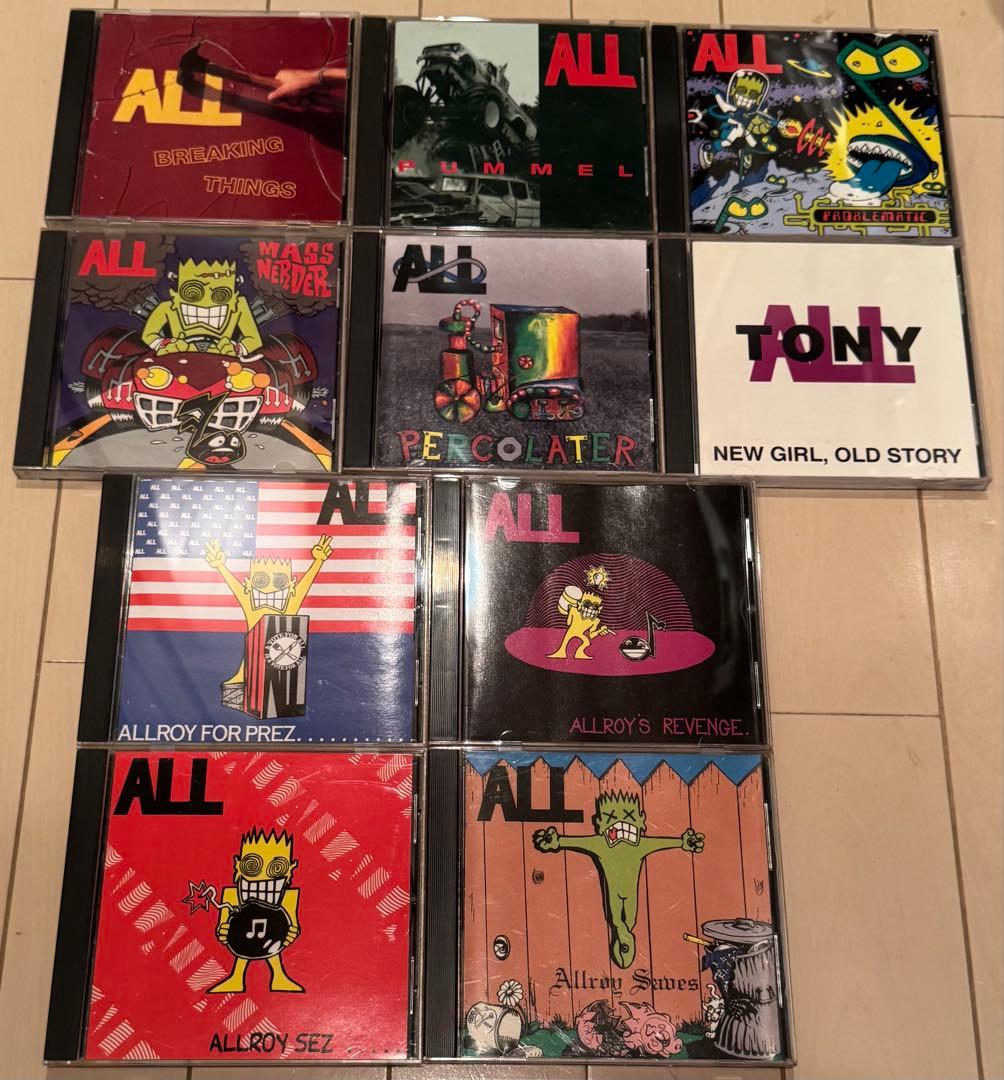 ALL アルバム　コレクション10枚