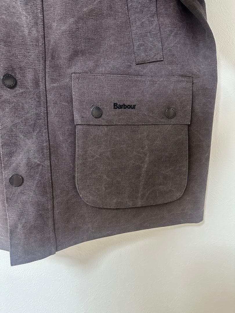 男女兼用 Barbour × Noah キャンバス ビデイルジャケット