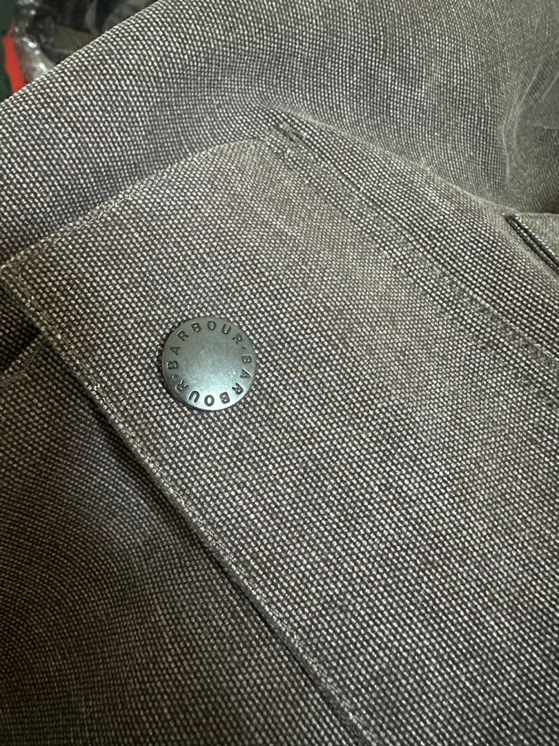 男女兼用 Barbour × Noah キャンバス ビデイルジャケット