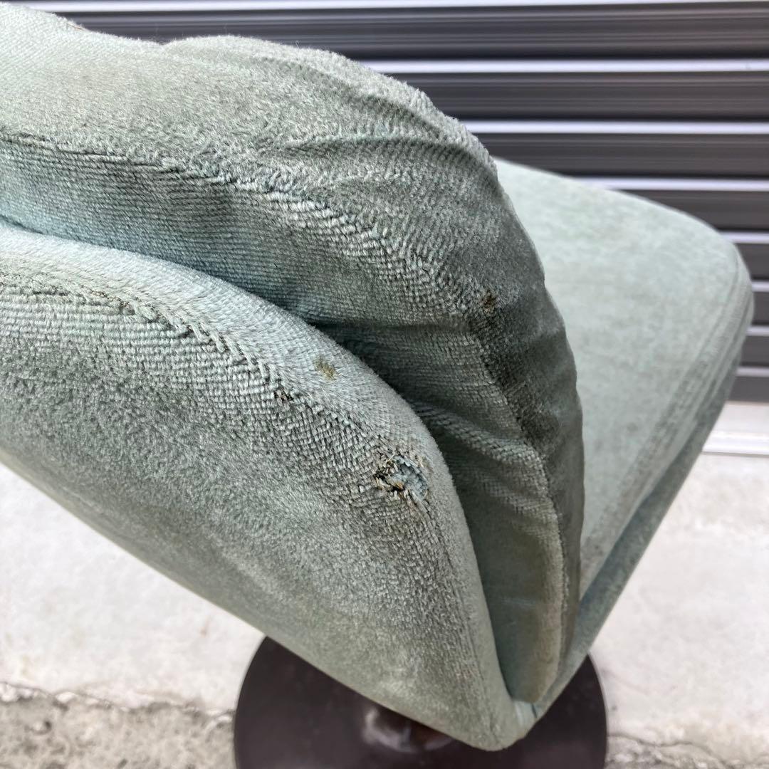 2脚 ① 昭和レトロ ミッドセンチュリー ベロアカウンタ