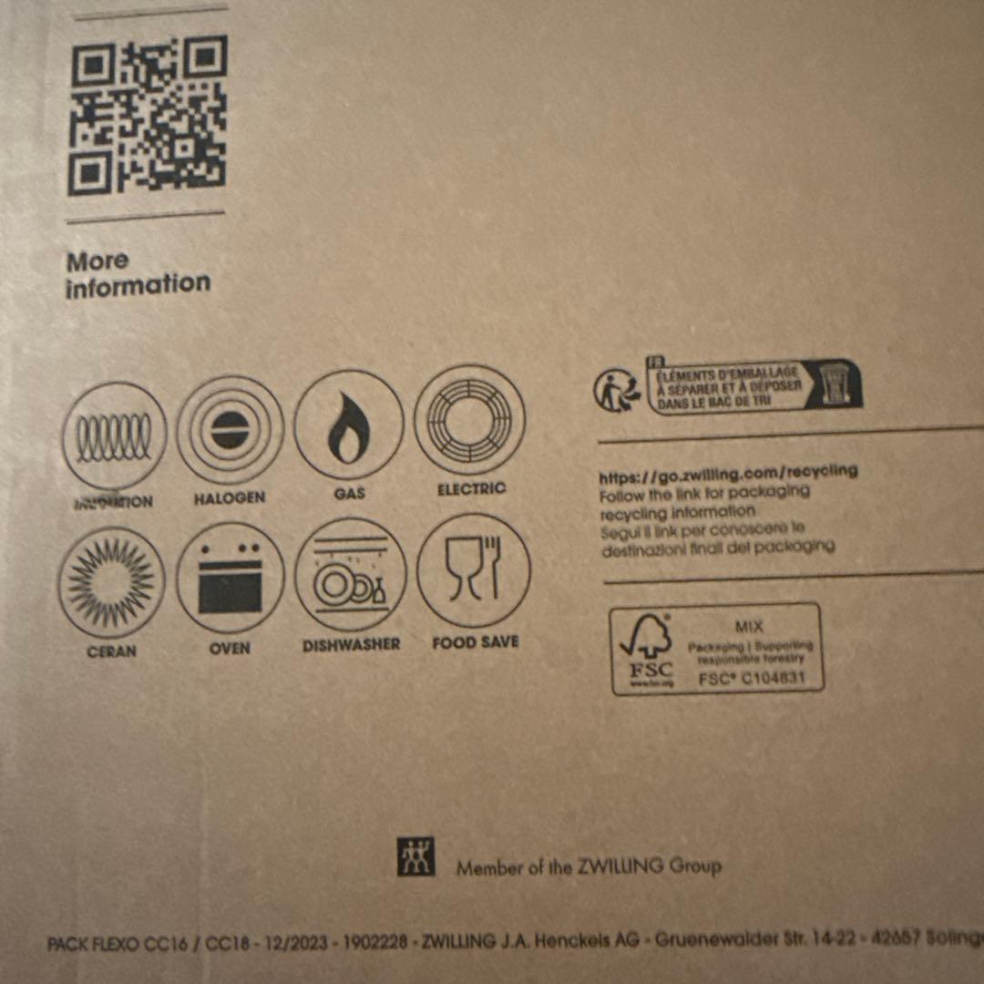 【新品未使用】ストウブ ピコ・ココット 18 cm, ラウンド, カンパーニュ