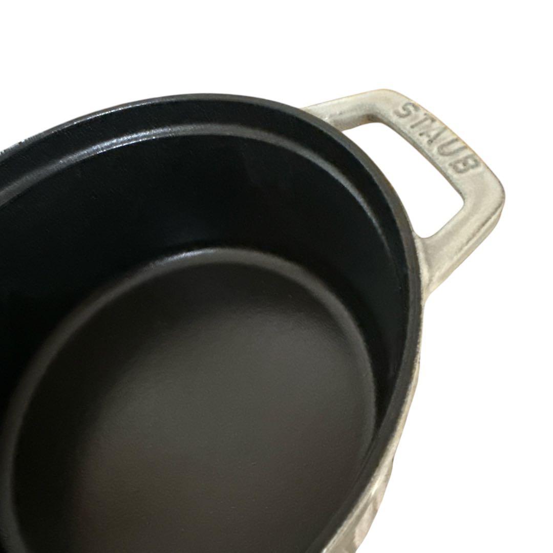 【新品未使用】ストウブ ピコ・ココット 18 cm, ラウンド, カンパーニュ