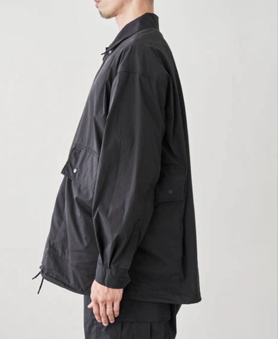 フレッシュサービスSIDE POCKETS STRETCH OVER SHIRT