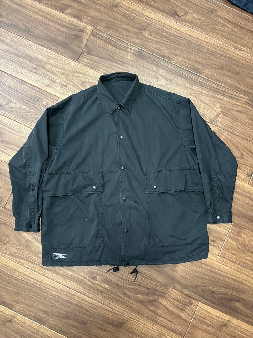 フレッシュサービスSIDE POCKETS STRETCH OVER SHIRT